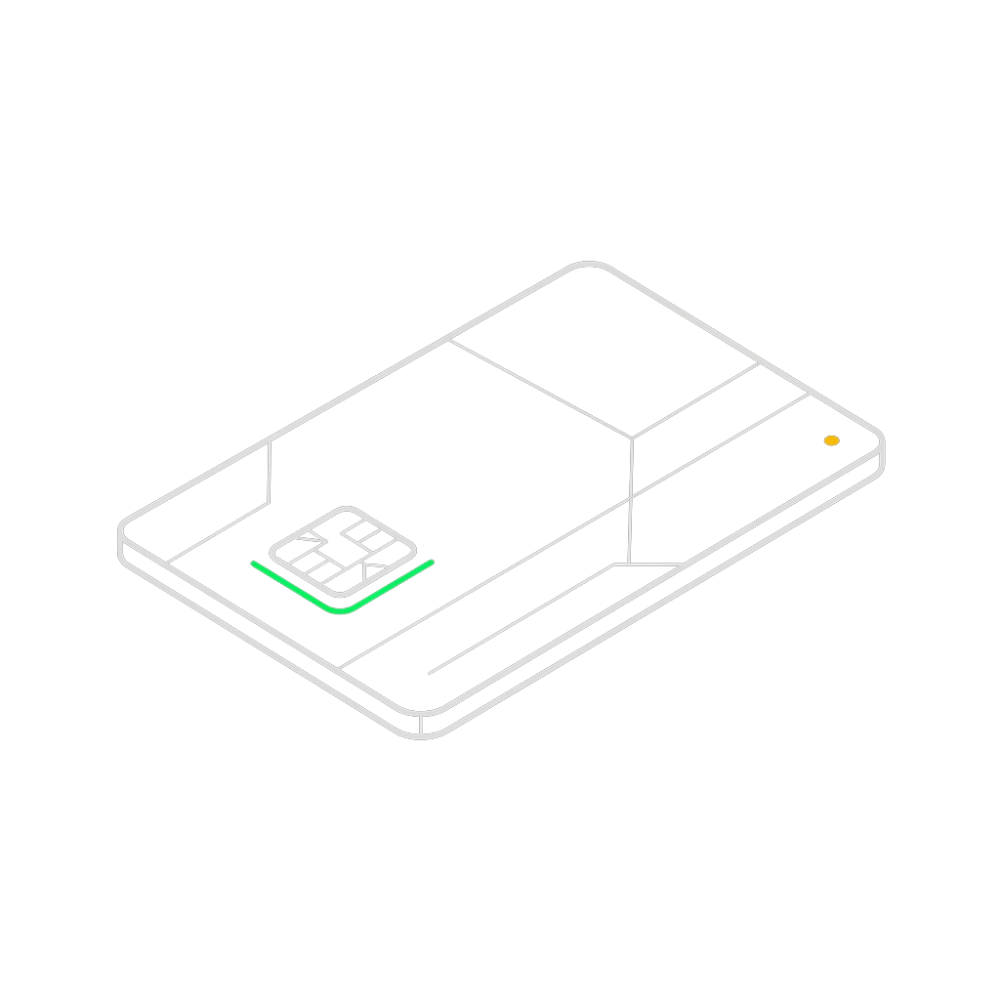 card and SEPA payment icon for dedicated server hosting